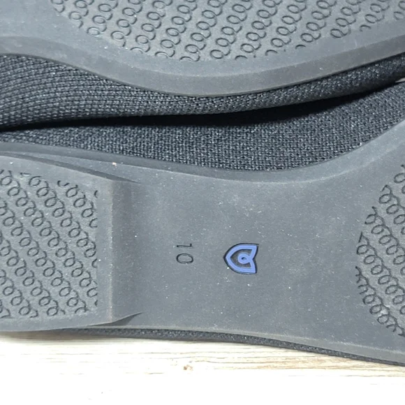 Rothy's The Max Square Toe Mary Jane In black US W 10 - Picture 9 of 11